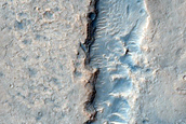 Channels in Sinus Meridiani