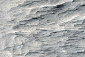 Possible Angular Unconformity in Zephyria Planum Stratigraphy