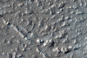Candidate Recent Impact Site