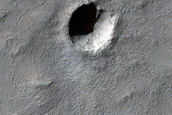 Small Very Fresh Impact Crater