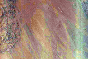 Slumps in Eos Chasma