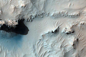 Monitor Slopes in Mojave Crater