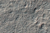 Circular Feature in Hesperia Planum