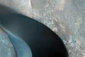 Dune Monitoring in Crater East of Toro Crater