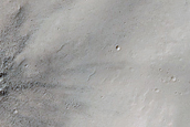 Crater with Dark Rays