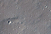 Candidate Recent Impact Site