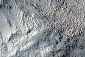 Lobate Debris Apron around Mound in Northern Mid-Latitudes