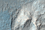 Central Uplift of Crater within Da Vinci Crater