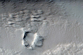 Pits South of Ascraeus Mons