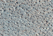 Simple Crater near Dunes