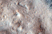 Crater in Arabia Terra