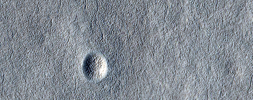 Small Hills in Utopia Planitia