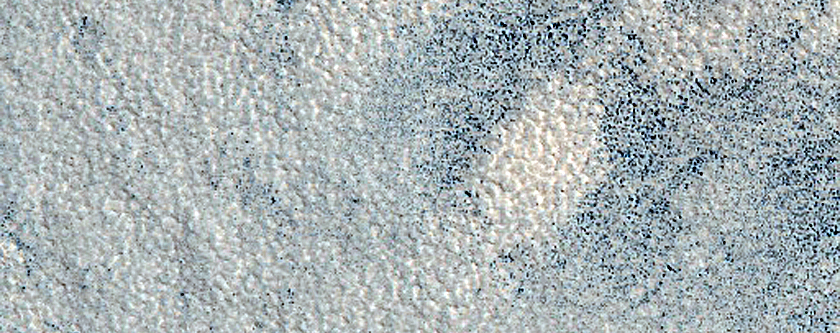 Floor of Lomonosov Crater Adjacent to Rim