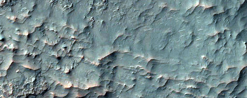 Floor of Harris Crater