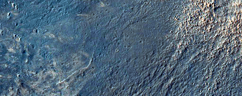 Rayed Impact Crater in Sinus Meridiani