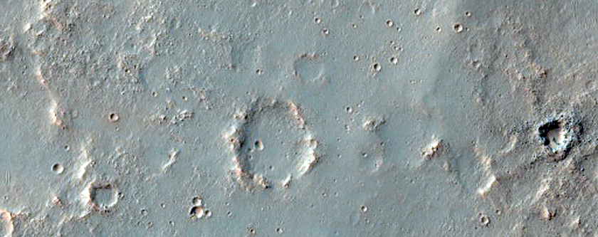Candidate New Impact on Floor of Ibragimov Crater