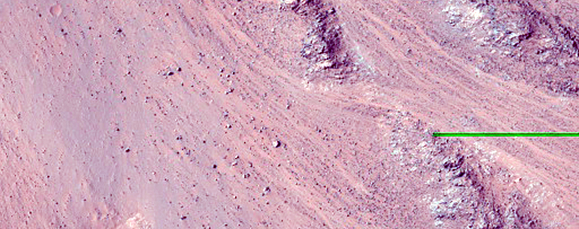 Monitor Slopes in Eos Chasma