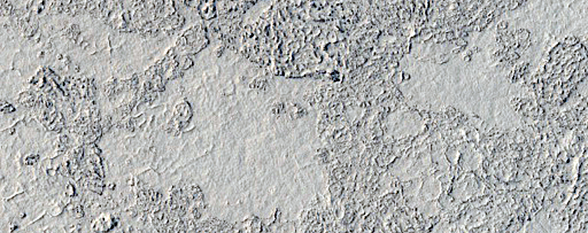 Landforms near Junction in Lethe Vallis