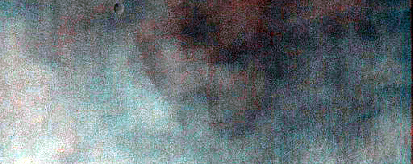 Lobate Debris Apron Superimposed on Another