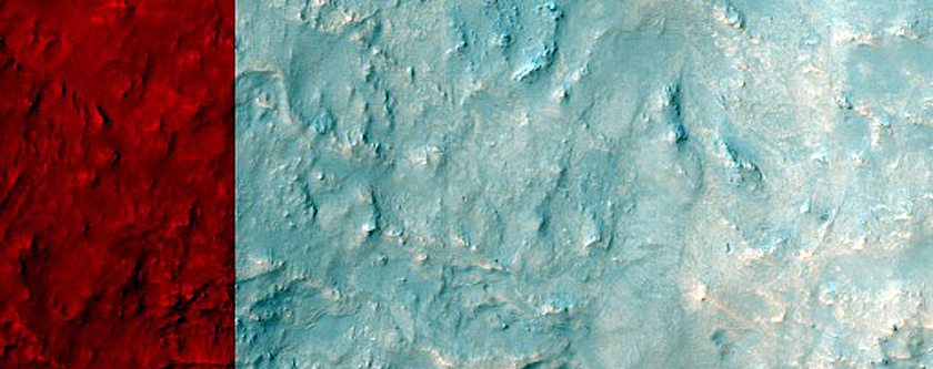 Diverse Exposures of Bedrock Associated with Hellas Planitia Massifs