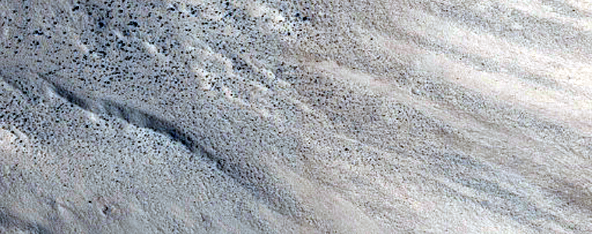 Slope Streaks in Amazonis Planitia