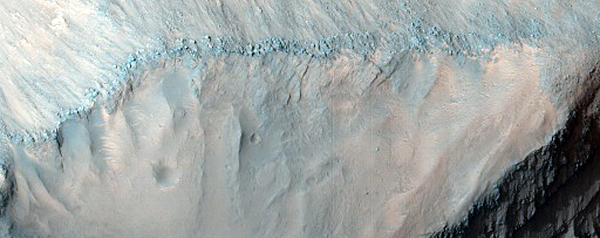 Steep Slopes in Juventae Chasma