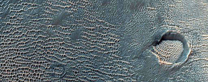 Monitor Crater Slope in Meridiani Planum