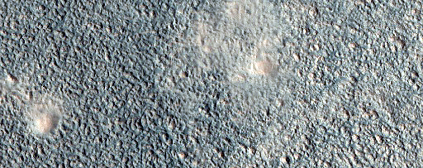 Pitted Cones in Chryse Planitia