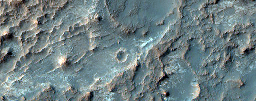 Possible Chlorides in Converging Channel in Terra Sirenum