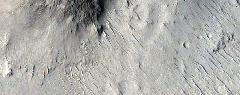 Impact Related Deposits and Flows Outside Kotka Crater