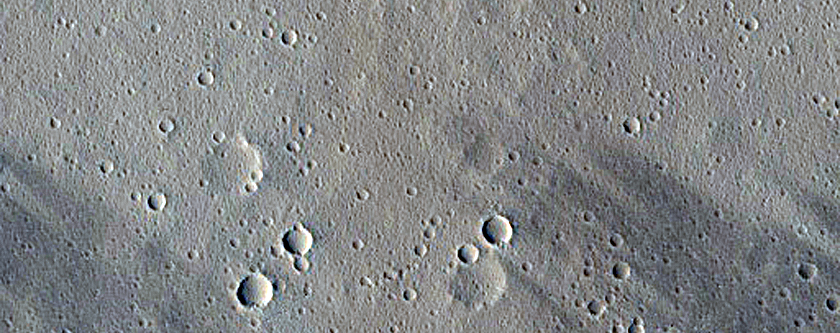 Candidate Recent Impact Site
