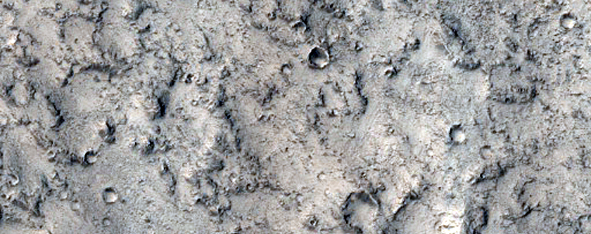 Terrain West of Radau Crater