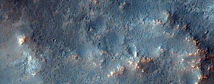 Tyrrhena Terra Crater Rim