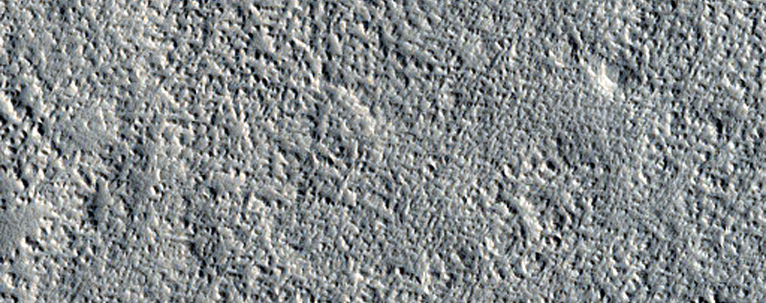 Secondary Impact Associated with Large Fresh Impact in Amazonis Planitia