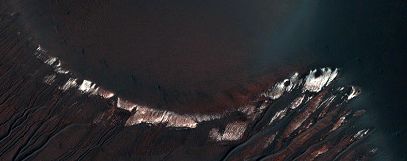 Russell Crater Dune Gullies