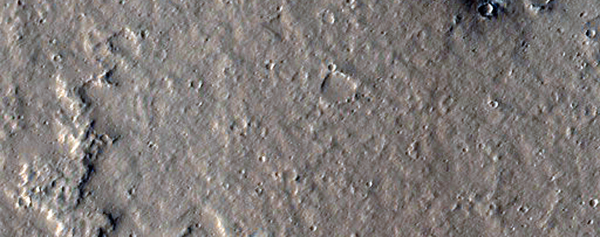 Candidate Recent Impact Site