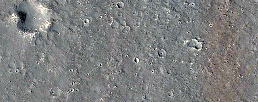 Candidate Recent Impact Site
