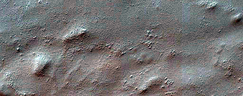 Candidate Recent Impact Site West of Promethei Rupes
