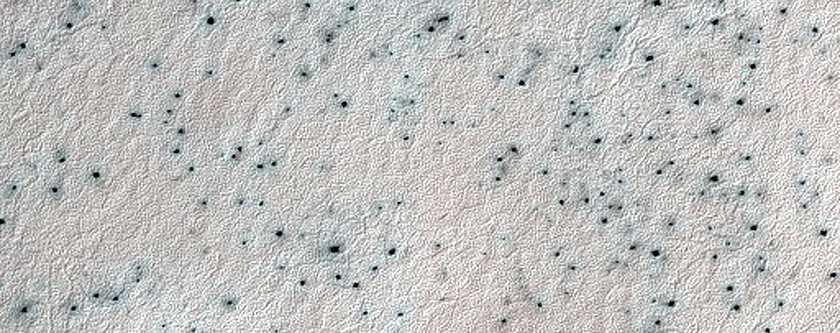Seasonal Activity near Mellish Crater
