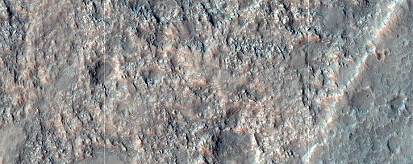 Intercrater Plain Thermophysical and Compositional Boundary