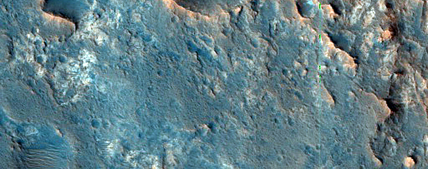 Mesas Eroding out of a Mawrth Vallis Plateau
