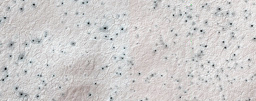 Seasonal Activity near Mellish Crater