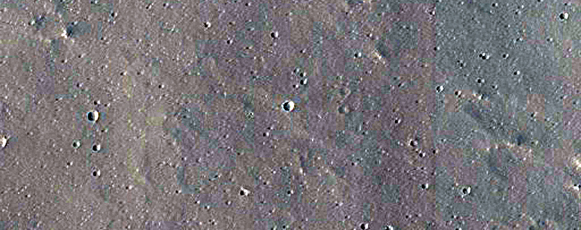 Candidate Recent Impact Site