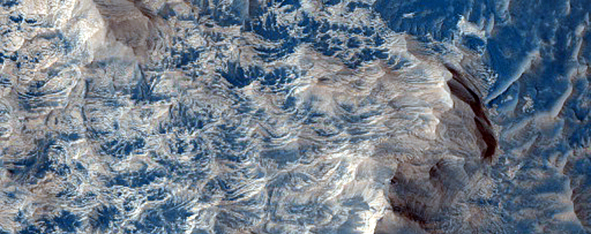 Schiaparelli Crater Sulfate and Clay Evaporitic Deposit