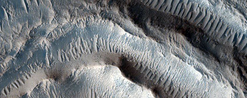 Ringed Ridges in Kasei Valles