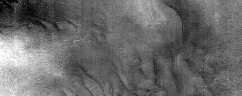 Dune Monitoring in Milankovic Crater