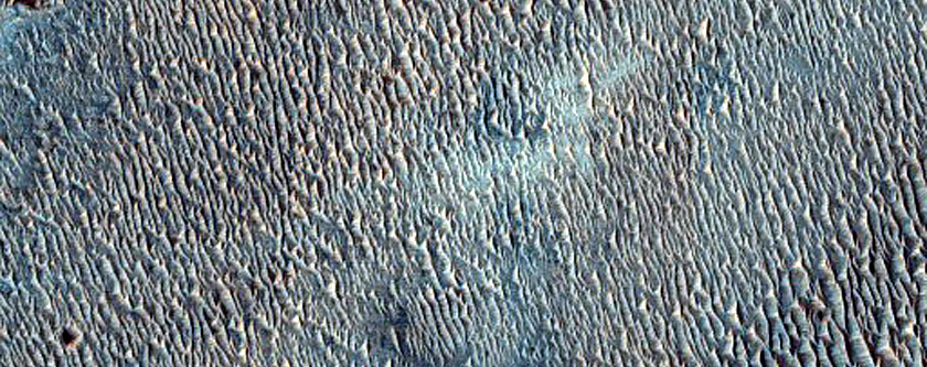 Characterize Late Drainage along Samara Valles