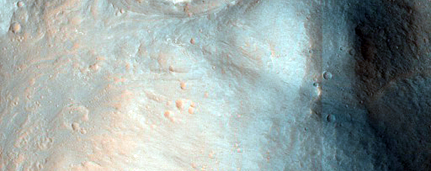 Hills in Coprates Chasma