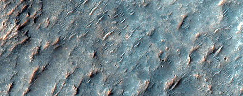 Channel South of Huygens Crater