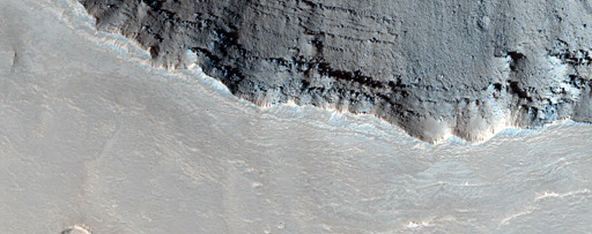 Layers in Louros Valles